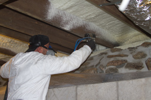 Spray foam insulation in Vicksburg